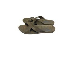 Unisex Sposh Cross Strap Gym Pool Beach Footbed Sandal Sz Large Men 8-9/Wo 10-11